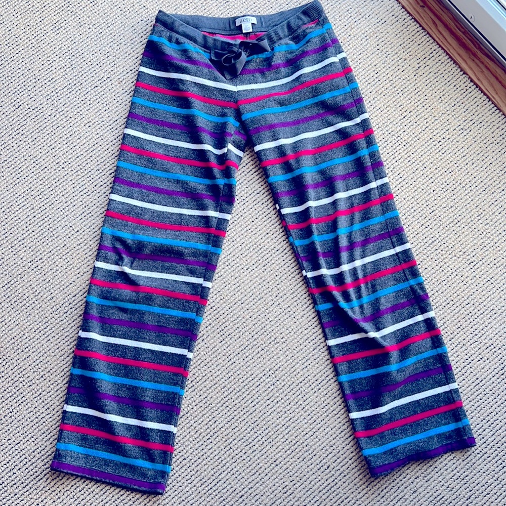 Aeropostale Fleece striped color lounge pants